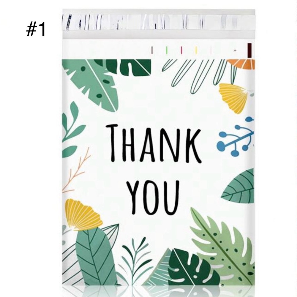 Pack of 12 Thank you Poly Mailer, 10x13🩷